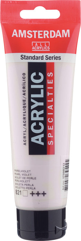 Royal Talens Amsterdam – Acryl Standard – Acrylfarbe – Perlviolett, 120 ml