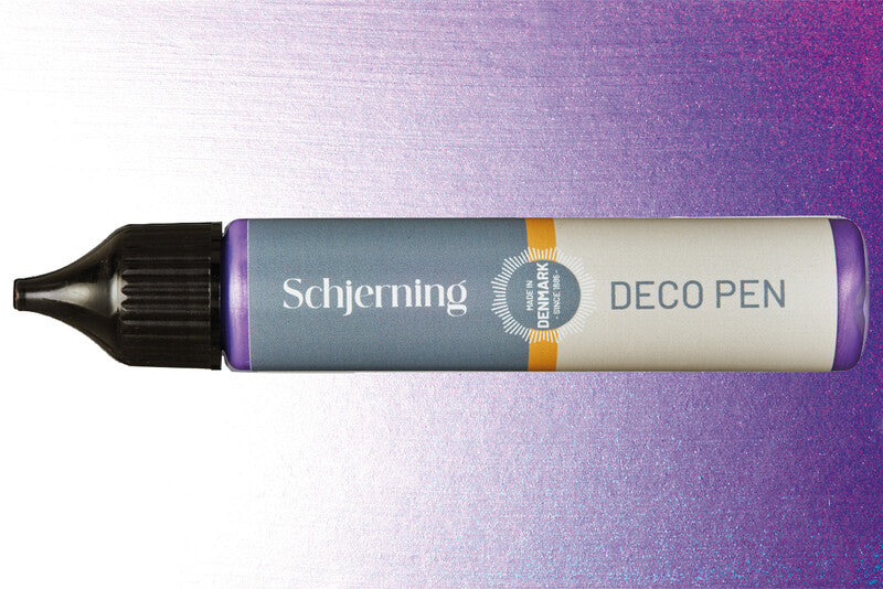 Schjerning Pearl Pen – violett Perleffekt, 28 ml