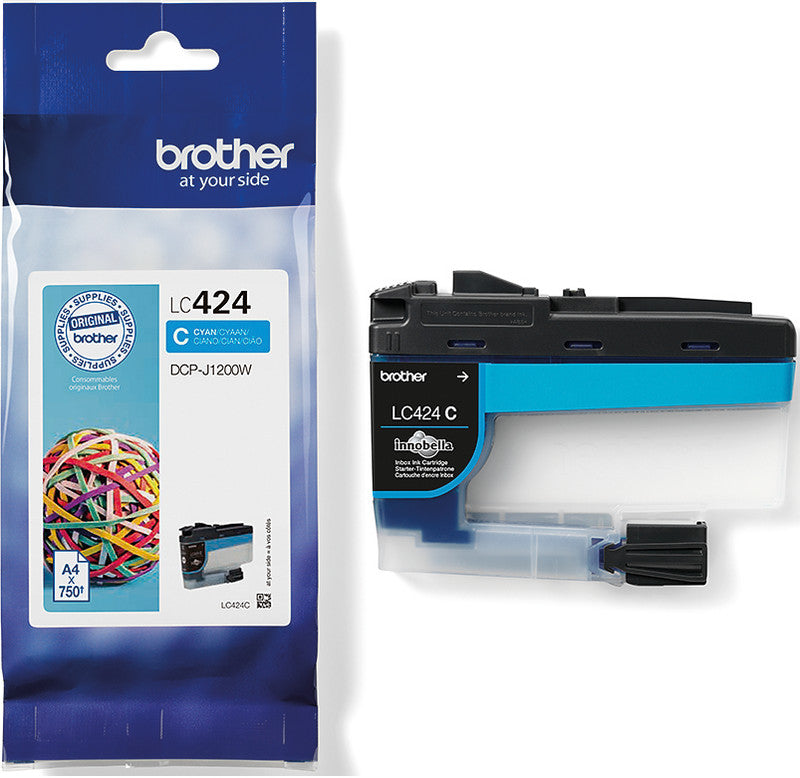Brother Tintenpatrone, Cyan, 750 Seiten