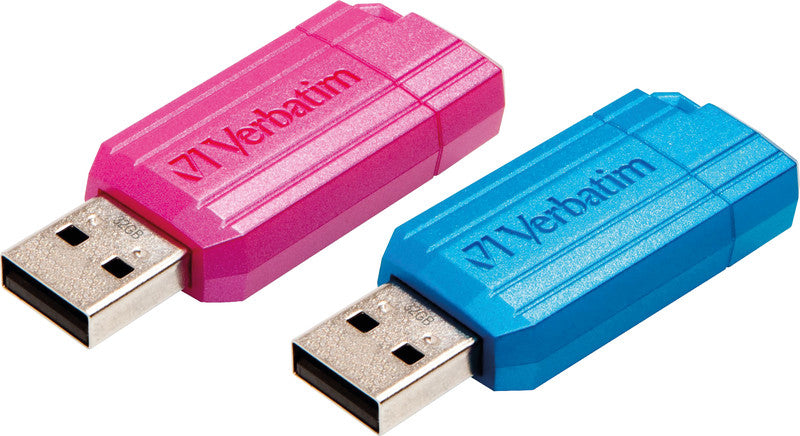 Verbatim Pin Stripe USB-Stick – 32 GB, USB 2.0, pink