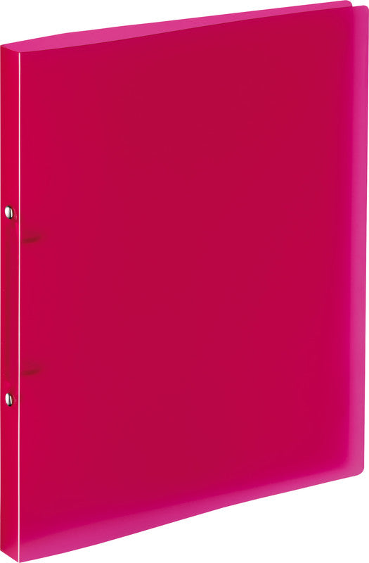Kolma Zeigebuch Easy – A4 Hochformat – 2-Ring-Mechanik, Ø 10 mm, Rücken 20 mm – Beere, Kunststoff