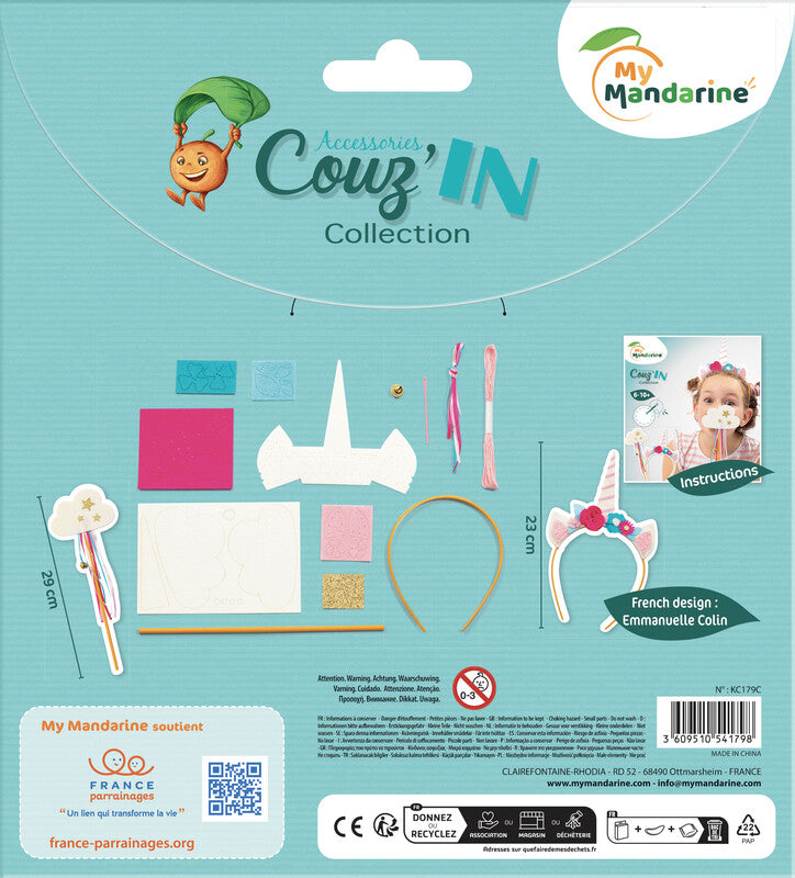 My Mandarine – Einhorn Bastelset – ab 7 Jahren