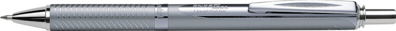 Pentel EnerGel Sterling BL407 – Tintenroller, schnelltrocknend, Druckmechanik, 0,7 mm, blau