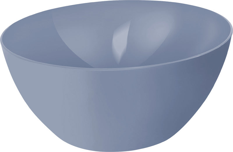 Rotho Caruba Schüssel – 8 l, Kunststoff, Horizon Blau, Ø 34,0 × 15,0 cm, spülmaschinenfest