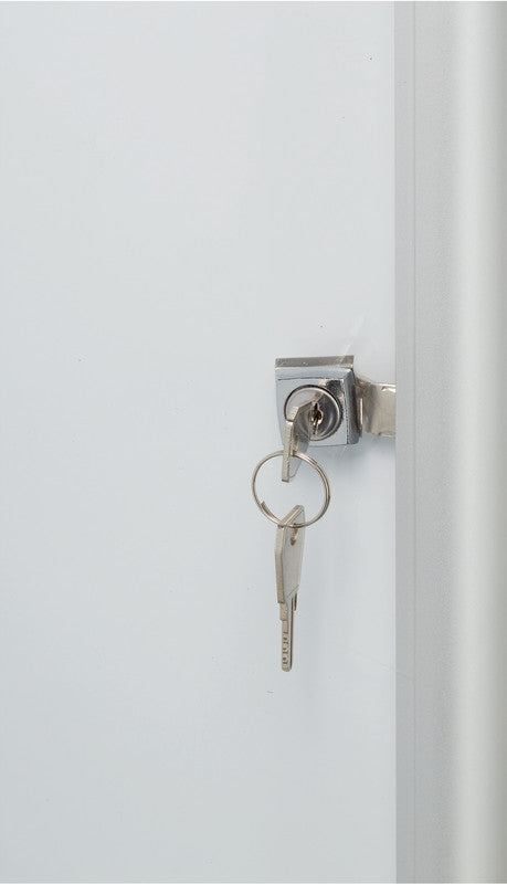 Nobo Schaukasten, 9 × A4 – Metall, Acrylglas, abschliessbar, 73 × 98 × 2,5 cm