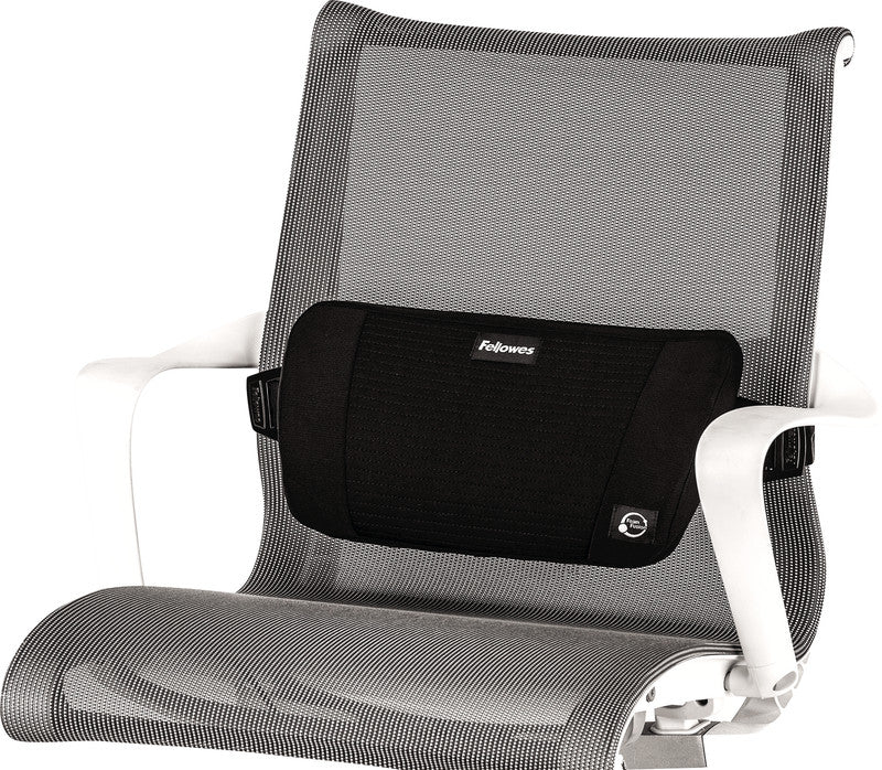 Fellowes Schreibunterlage PlushTouch – Schwarz – 80 × 350 mm – Textil