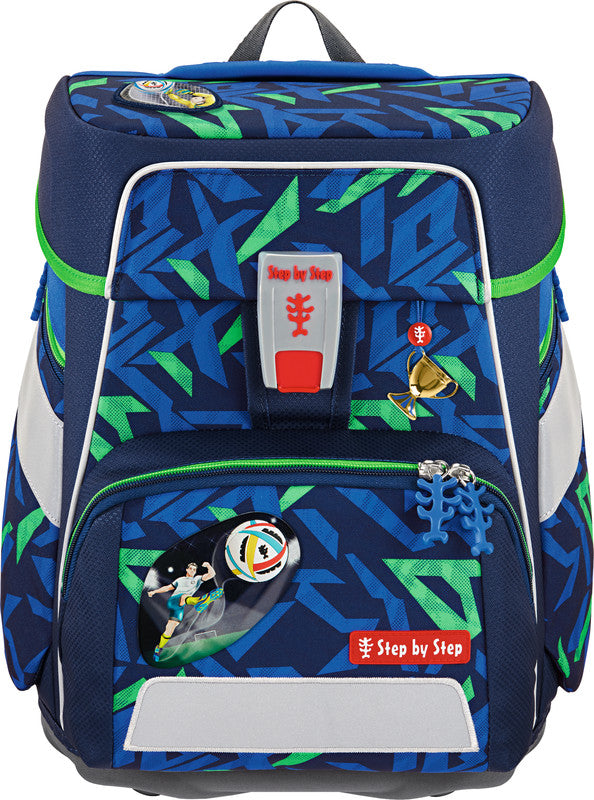 Step by Step Schulrucksack-Set Space – 5-teilig – Soccer Ben – Recycelte Materialien