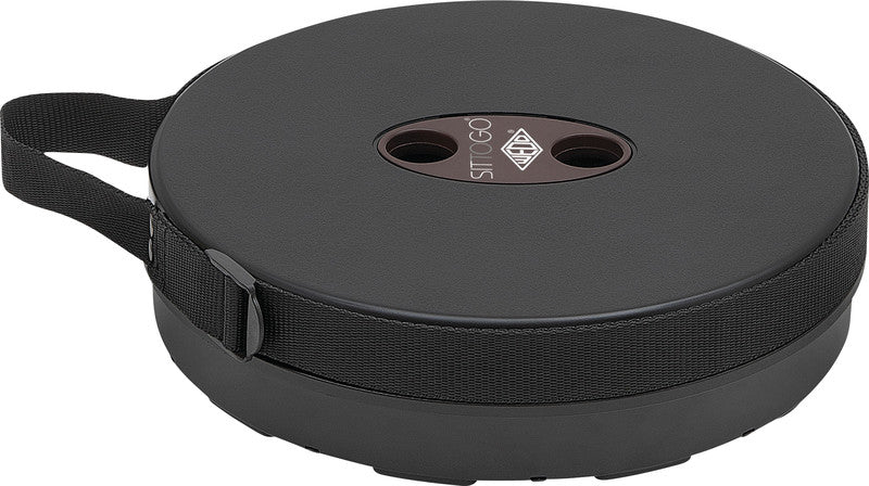 Wedo Hocker Sittogo – Sitzhöhe 6,5–44 cm, 135 kg, Schwarz