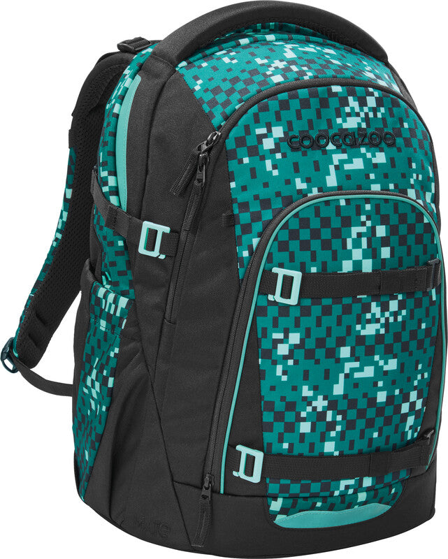 Coocazoo Rucksack Mate – Pixel Blox – 30,0 × 46,0 × 23,0 cm – recycelte Materialien