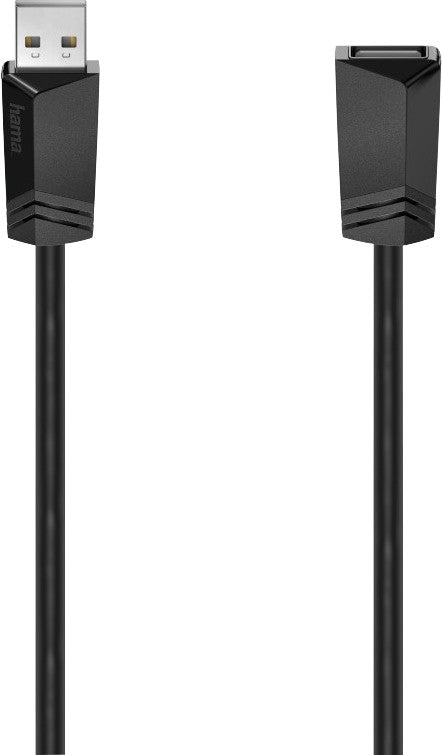 Hama USB-Kabel, USB-A, 1,5 m, USB 2.0