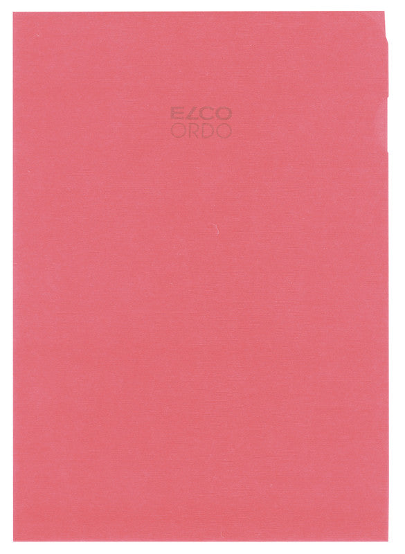 Elco Sichtmappe A4 – Rot, Papier, 10er-Pack