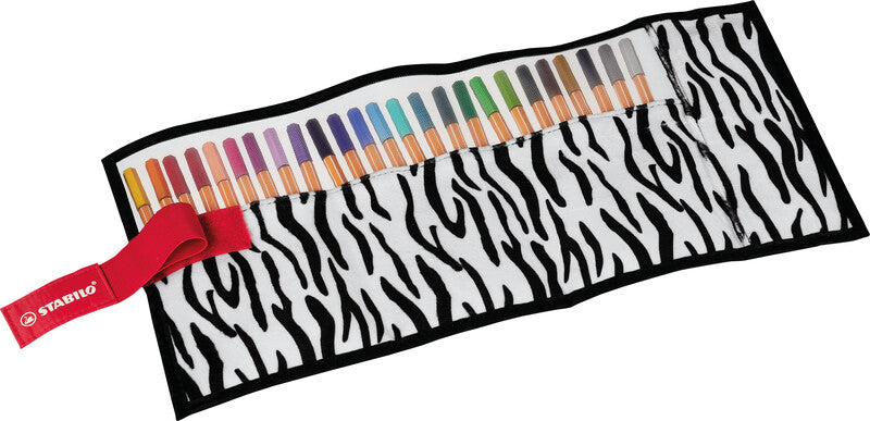 STABILO point 88 Fineliner Set – 25 Stk., 0,4 mm, 25 Farben, sortiert