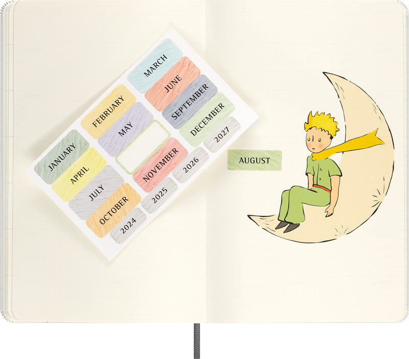 Moleskine Notizbuch, 130 × 210 mm, liniert, Leimbindung, Hardcover, 176 Seiten – sortiert, 2er-Pack