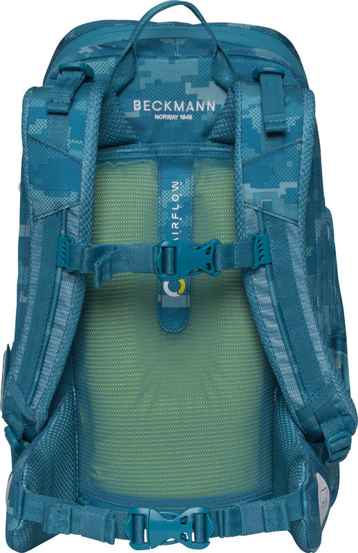 Beckmann Schulrucksack Active Air Flx – Jungle Game – Recycelte Materialien