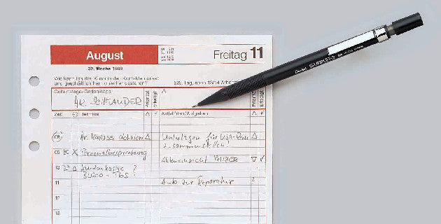 Pentel Druckbleistift – 0,5 mm, starres 2 mm Führungsröhrchen, schwarz