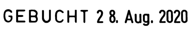 Trodat Motivstempel – Motiv: Verschiedene Texte, Kunststoff, 55 × 4 mm, Deutsch, Ohne Kissen