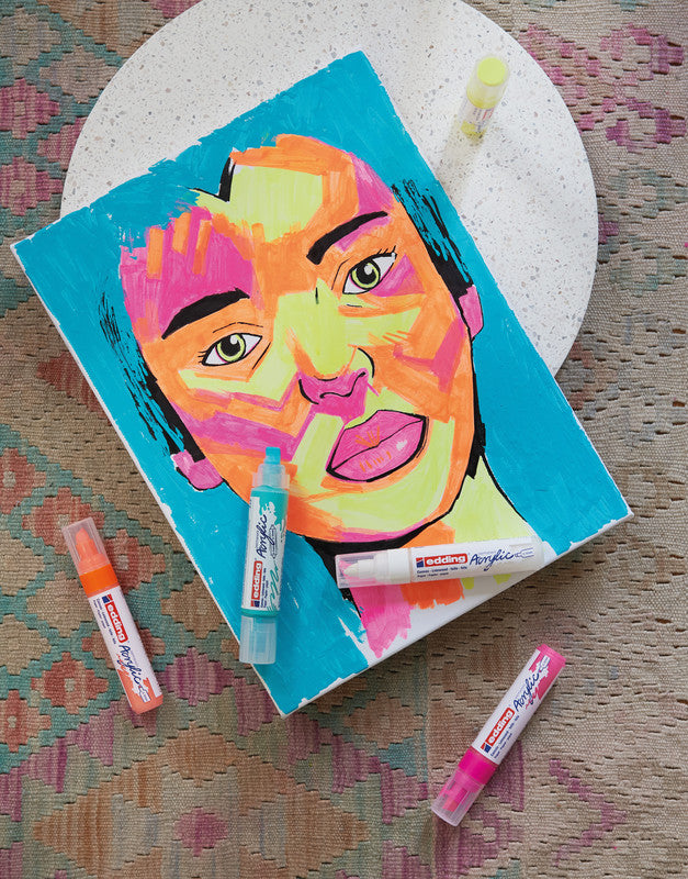 Edding Acrylmarker – Verkehrsweiss