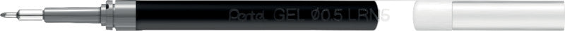 Pentel EnerGel Rollerball-Mine – Schwarz, 0,5 mm, geruchsarm