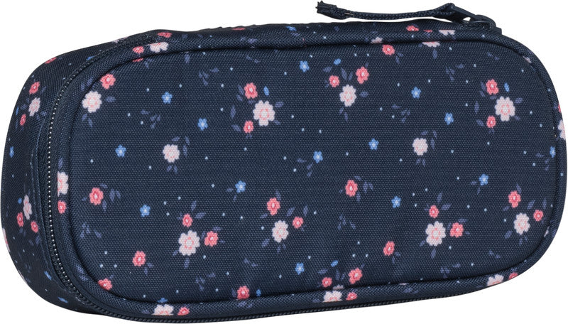 Beckmann City Schlamperetui, leer, 1-teilig – Floral – Kunststoff – 22,0 × 5,0 × 10,0 cm
