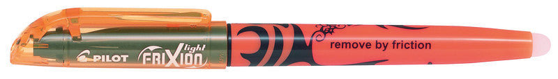 Pilot FriXion Light Textmarker Orange – Keilspitze, 3,3 mm, radierbar