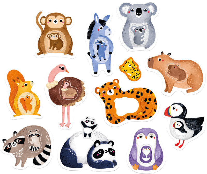 Banana panda Puzzle – 22 Teile – 22,0 × 25,0 cm – ab 1,5 Jahren