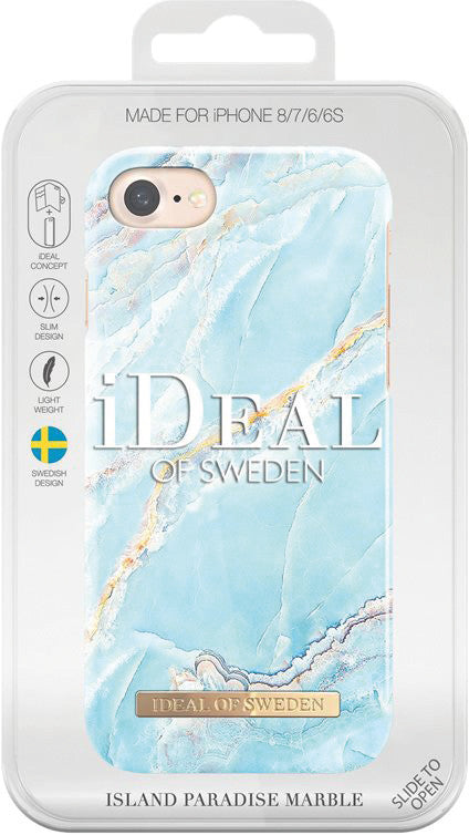 Ideal of Sweden – Backcover – für Apple iPhone 6–8/SE (2020) – Island Paradise Marble