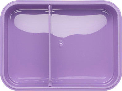 Beckmann Lunchbox Classic – 1,7 l – mit Innenteiler – PP – mehrfarbig, Candy – 18,7 × 14 × 7 cm