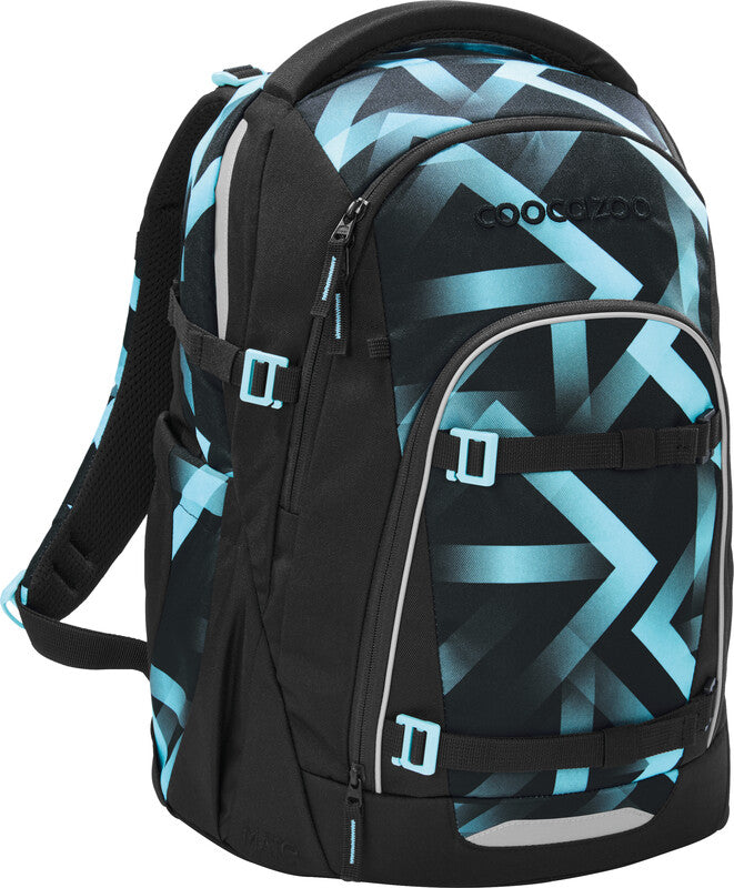 Coocazoo Rucksack Mate – Laser Lights – aus recyceltem PET – 30 l – 30,0 × 46,0 × 23,0 cm
