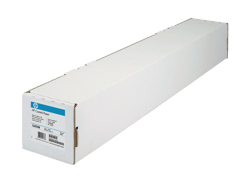 HP Beschichtetes Papier – 36" × 45,7 m, 90 g/m², Weiss – für HP DesignJet 111 Serie, T1300, Z3200 Photo und andere