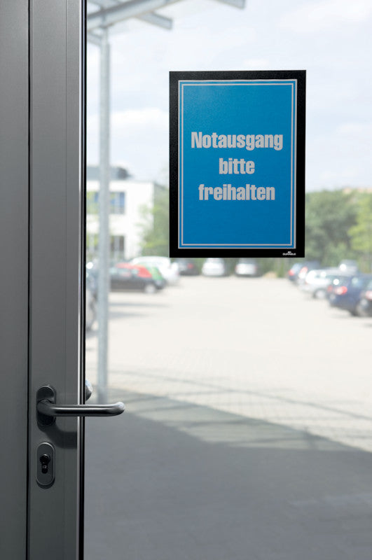 Durable DURAFRAME Magnetrahmen – A4 – Schwarz – 2er-Pack