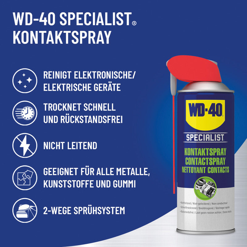 WD-40 Specialist – Kontaktspray – 400 ml