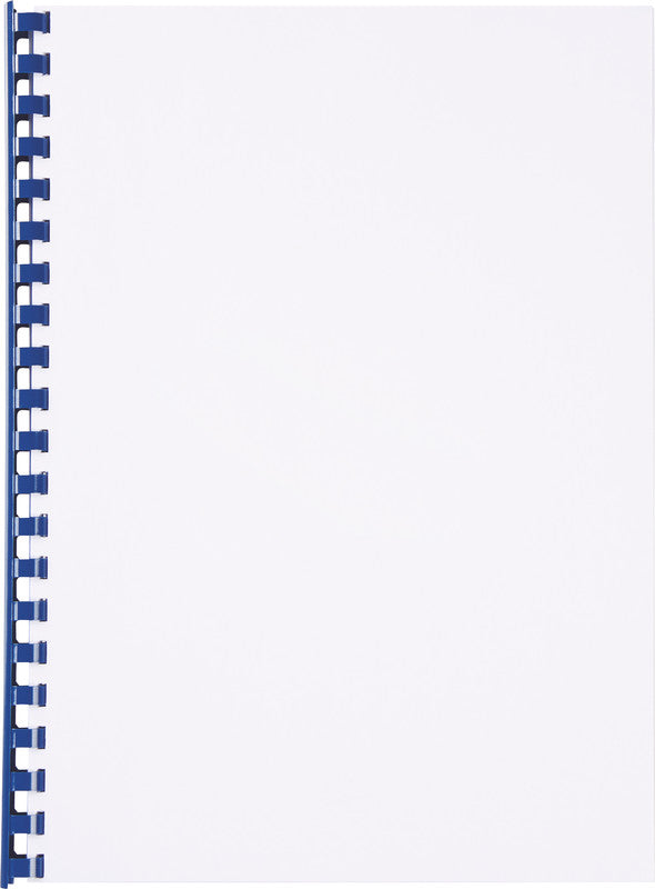 GBC Bindedisc-Ringe – für A4 – Ø 14 mm, blau, Kunststoff – 100 Stk.