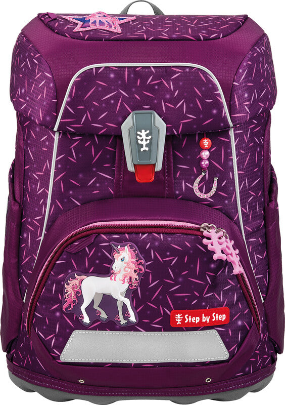 Step by Step Schulrucksack-Set Fit – 5-teilig – Pretty Unicorn Nuala