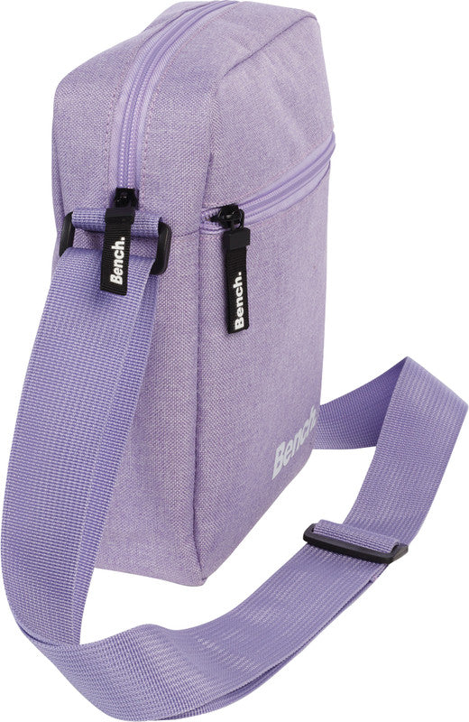 Bench Umhängetasche Classic – 3 l, Polyester, Flieder, 17 × 23 × 8 cm