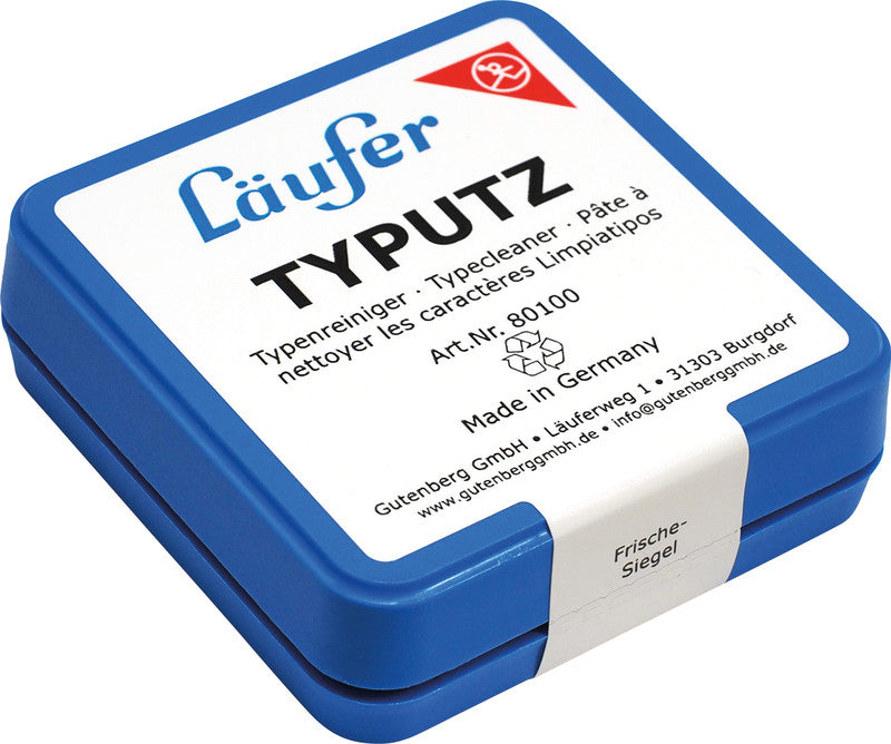 Laufer Läufer Typenreiniger Typutz, Kunststoff, Blau