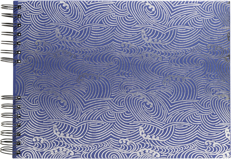 Exacompta Fotoalbum – Blau, mit Spiralbindung, Karton, 320 × 220 mm