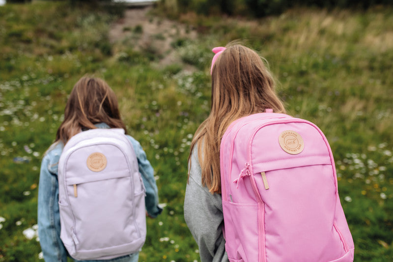Beckmann Urban Midi Rucksack – Pink – 29 × 44 × 21 cm – Recycelte Materialien