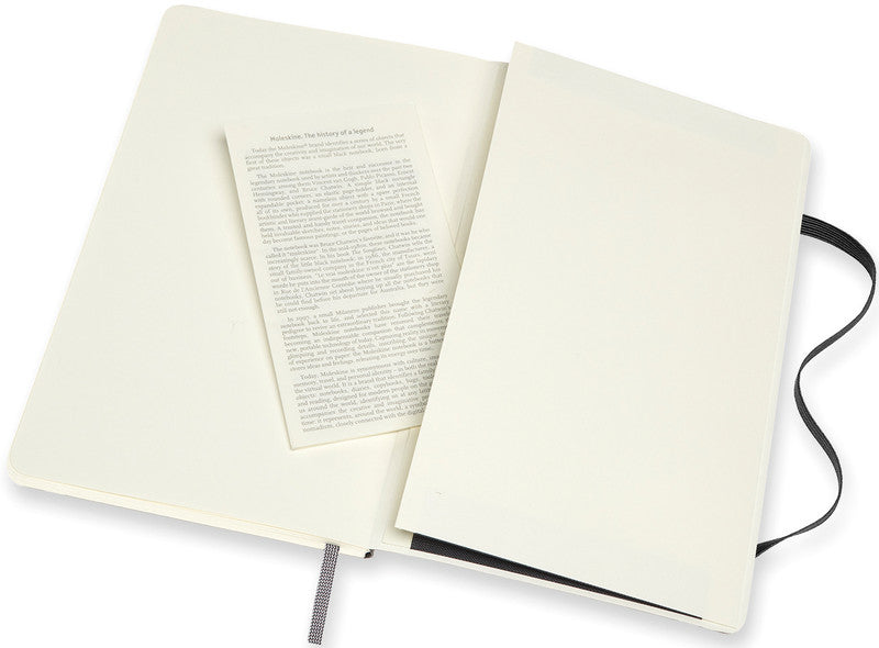 Moleskine Notizbuch Classic Collection, Leimbindung, Softcover, 192 Seiten, 70 g/m² – schwarz