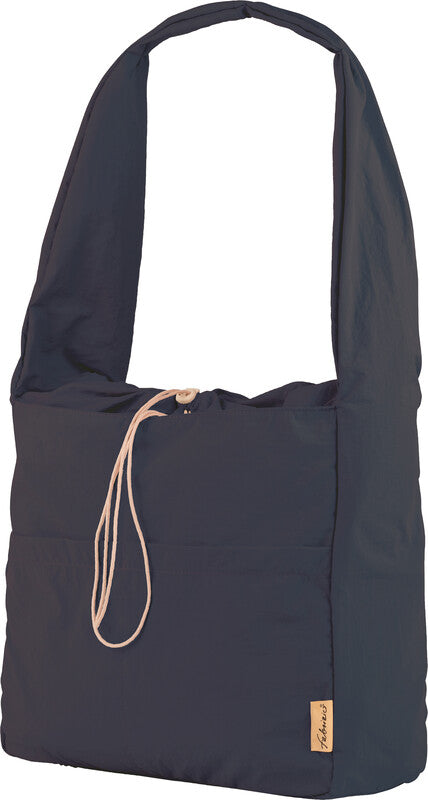 Fabrizio Super Soft Umhängetasche – Nylon, dunkelblau, 44 × 38 × 16 cm