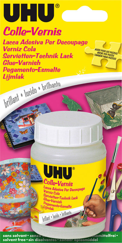 UHU Serviettentechnik-Lack – seidenglanz, 150 ml