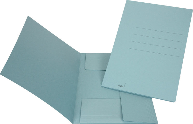 Biella Sammelmappe, für Folio, Karton, Blau