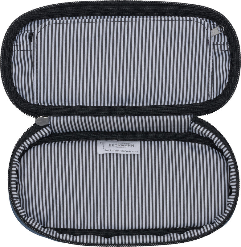 Beckmann City Etui, leer – Green Colorblock – Kunststoff – 22 × 5 × 10 cm