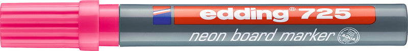 Edding Kreidemarker 725 – Keilspitze, 2–5 mm – Neonpink