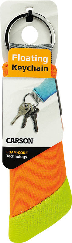 Carson Schlüsselanhänger – Kunststoff, B 43 × H 132 × T 23 mm, assortiert, schwimmfähig