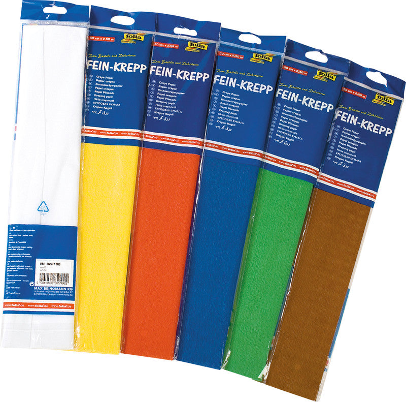Folia Krepppapier – 1 Stück – Dunkelviolett – 500 × 2500 mm
