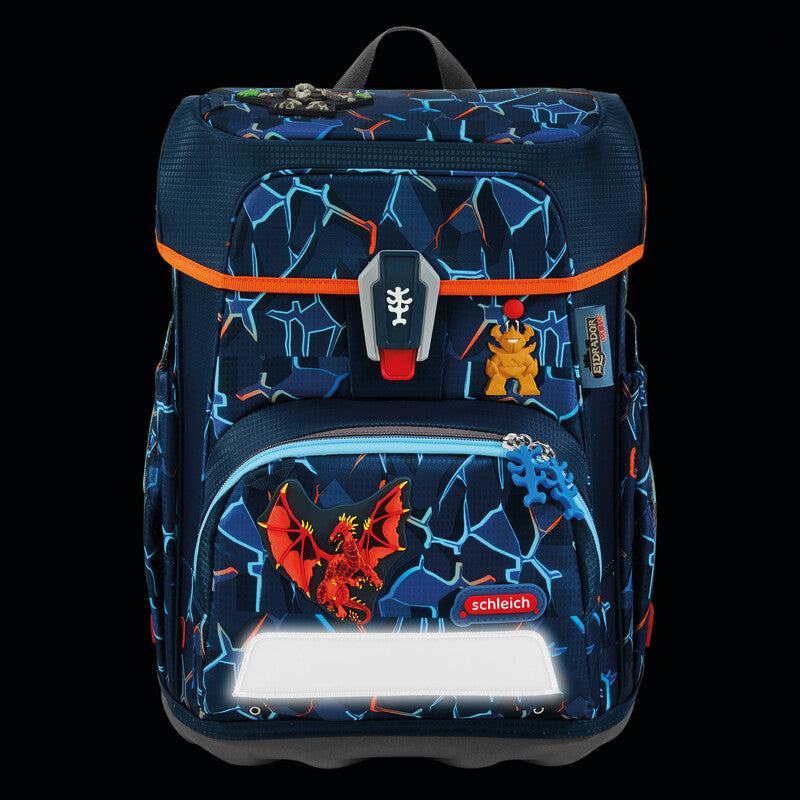 Step by Step Schulrucksack-Set Cloud – 5-teilig – Lava Dragon – Recycelte Materialien