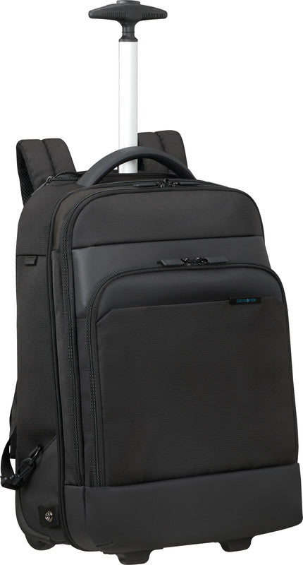 Samsonite Mysight Notebook-Trolley – 25,5 l, USB-Port, Aufsteckfunktion, recyceltes PET (rPET), schwarz