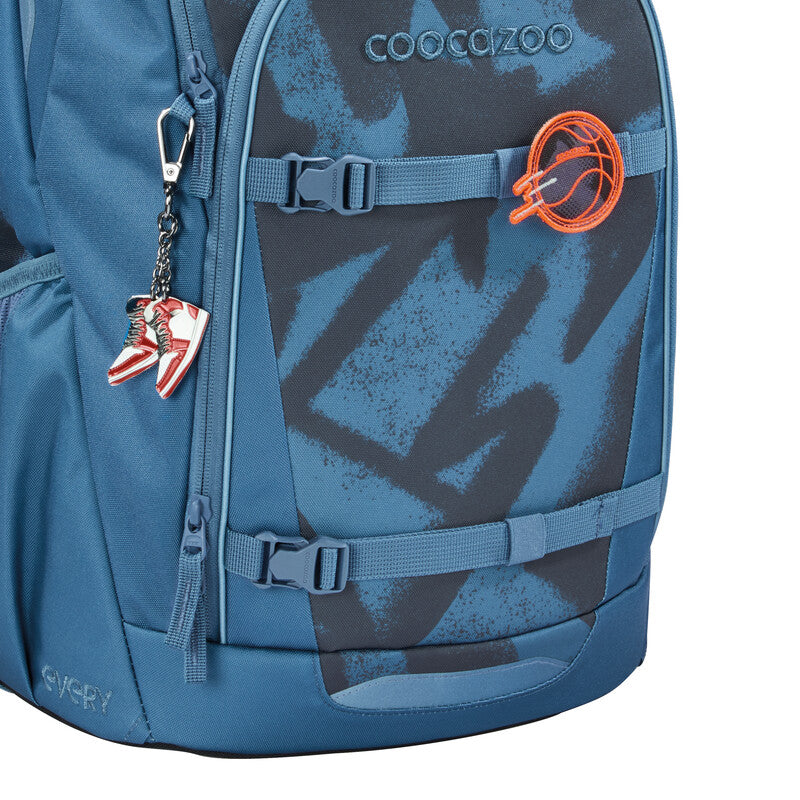 Coocazoo Rucksack Every – Graffiti Groove – 30 l – 30,0 × 46,0 × 22,5 cm – aus 100% recyceltem PET