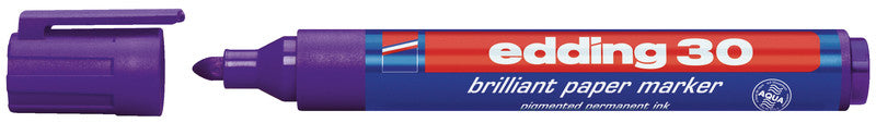 Edding Papiermarker für Permanentmarker – Violett