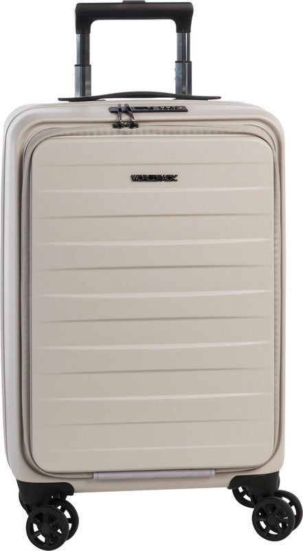 Worldpack Kofferset Seattle 3-teilig Handgepäck – Hartschale rPET, 4 Doppelrollen, beige